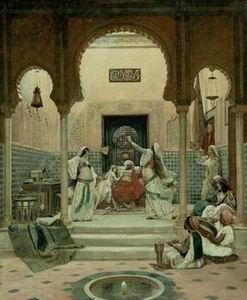 unknow artist Arab or Arabic people and life. Orientalism oil paintings  326 Germany oil painting art